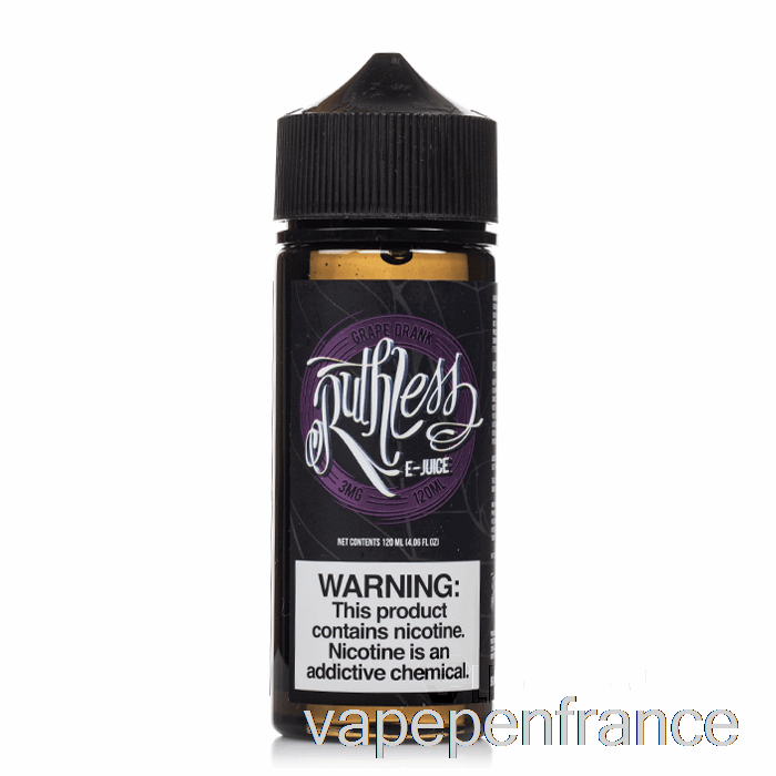 Raisin Bu - Vapeur Impitoyable - Stylo Vape 120 Ml 0 Mg